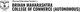 BHAGWAN MAHAVIR COLLEGE OF HOTEL MANAGEMENT Logo