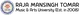 Raja Mansingh Tomar Music & Arts University Logo