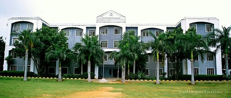 Alpha Arts and Science College campus