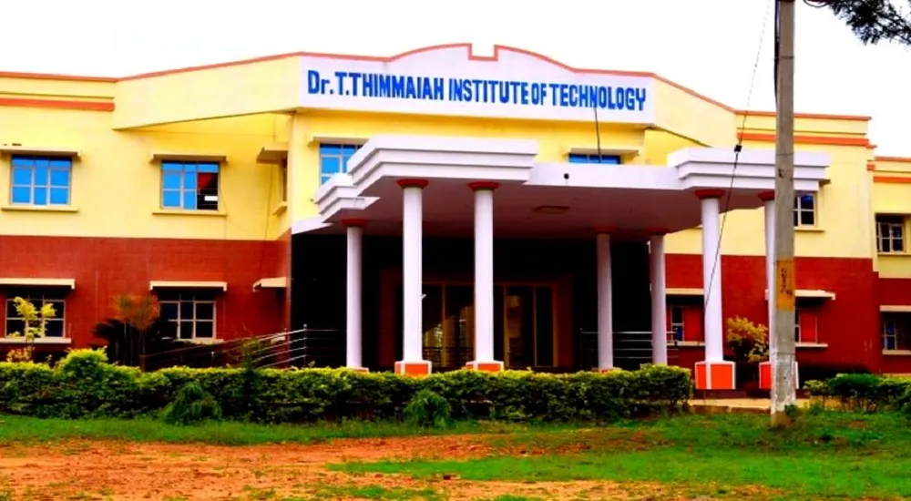 Dr. T. Thimmaiah Institute of Technology campus