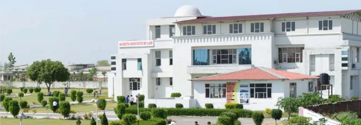 Geeta Institute of Law campus