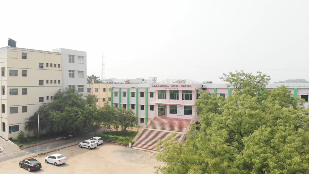 J. K. K. Nattraja Dental College & Hospital campus