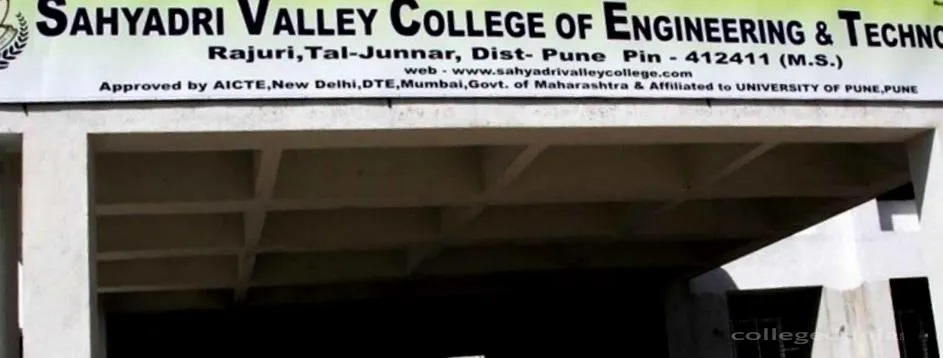 Sahyadri Valley College of Engineering & Technology campus