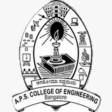 A P S College of Engineering logo