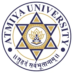 Atmiya University logo