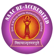 B. M. Ruia Girls' College logo