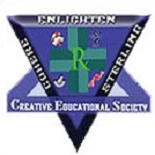 Creative Educational Societys College of Pharmacy logo
