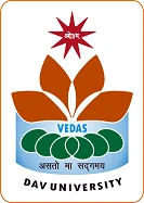 D. A. V University logo
