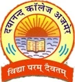 Dayanand College Ajmer logo