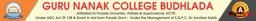 Guru Nanak College Budhlada logo