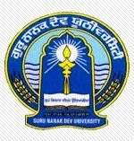 Guru Nanak Dev University Regional Campus logo