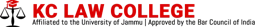 K. C Law College logo