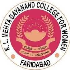 K L Mehta Dayanand College for Women Faridabad logo