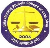 Lala Hans Raj Phutela College of Law (Evening), Sirsa logo
