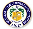 Loyola-Icam College of Engineering and Technology logo