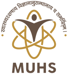 Maharashtra University of Health Sciences, Nashik logo