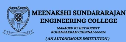 Meenakshi Sundararajan Engineering College logo