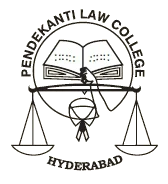 Pendekanti Law College logo