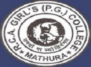 R. C. A Girls (PG) College Mathura logo