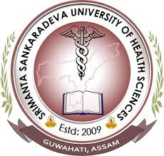 Srimanta Sankaradeva University of Health Sciences logo